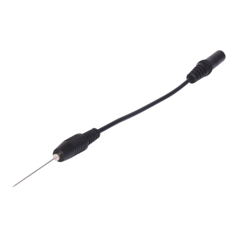 KS Tools 4.0 mm ingangssokkel naar naaldvormige testsonde, zwart