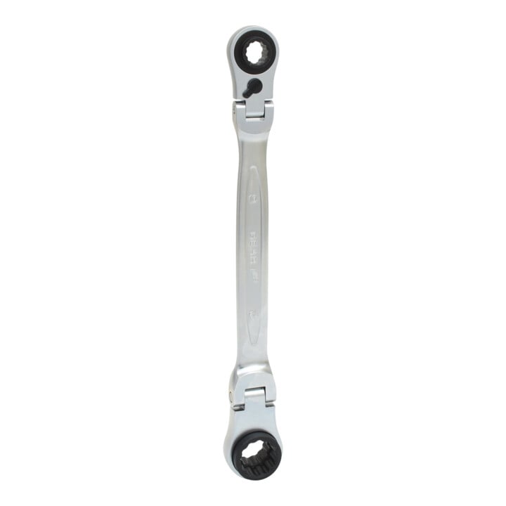 KS Tools 4 in 1 GEARplus omkeerbare dopsleutel, 10x13-17x19mm