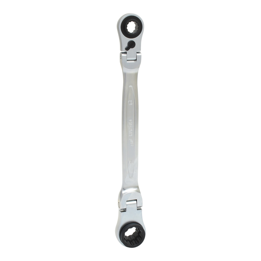 KS Tools 4 in 1 GEARplus omkeerbare dopsleutel, 10x13-17x19mm