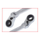 KS Tools 4 in 1 GEARplus omkeerbare dopsleutel, 10x13-17x19mm