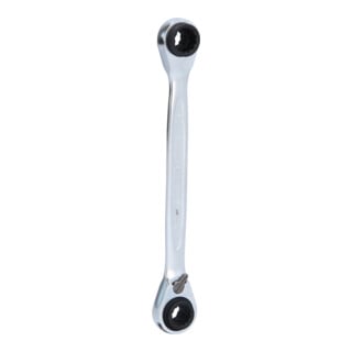 KS Tools 4 in 1 GEARplus® Doppel-Ratschenringschlüssel, umschaltbar, 8x9x10x11mm