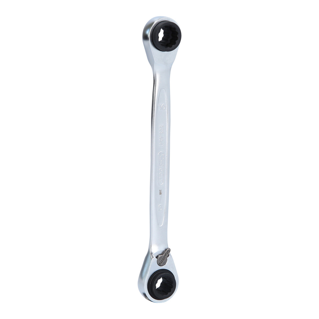 KS Tools 4 in 1 GEARplus® Doppel-Ratschenringschlüssel, umschaltbar, 8x9x10x11mm