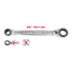 KS Tools 4 in 1 geARplus® dubbele ratelringsleutel, verstelbaar, 8x9x10x11mm