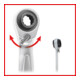 KS Tools 4 in 1 geARplus® dubbele ratelringsleutel, verstelbaar, 8x9x10x11mm