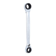 KS Tools 4 in 1 GEARplus umschaltbar Doppel-Ratschenringschlüssel, 14x17x18x19mm-2