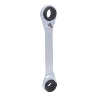 KS Tools 4 in 1 GEARplus umschaltbar Doppel-Ratschenringschlüssel, 30x32x34x36mm