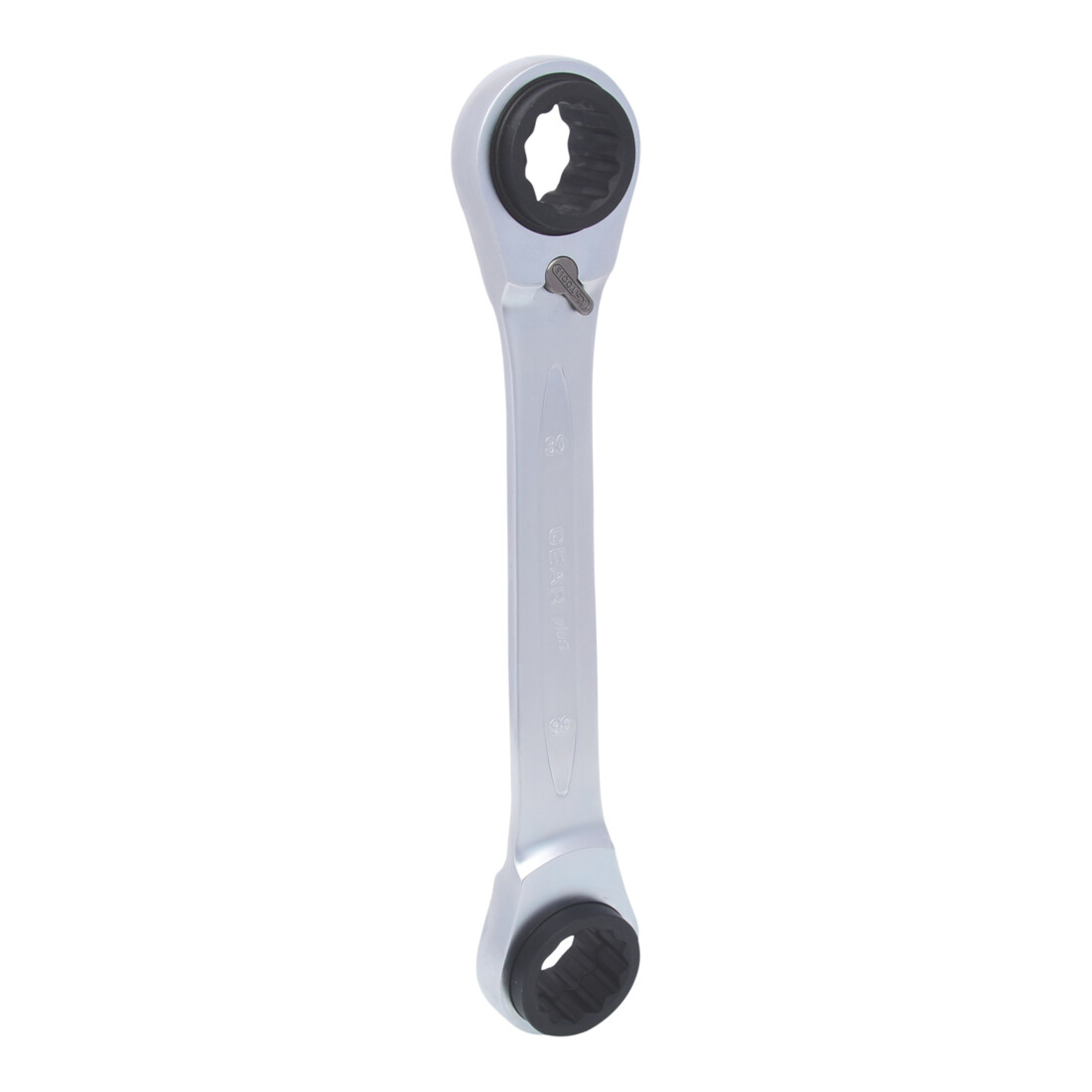 KS Tools 4 in 1 GEARplus umschaltbar Doppel-Ratschenringschlüssel, 30x32x34x36mm