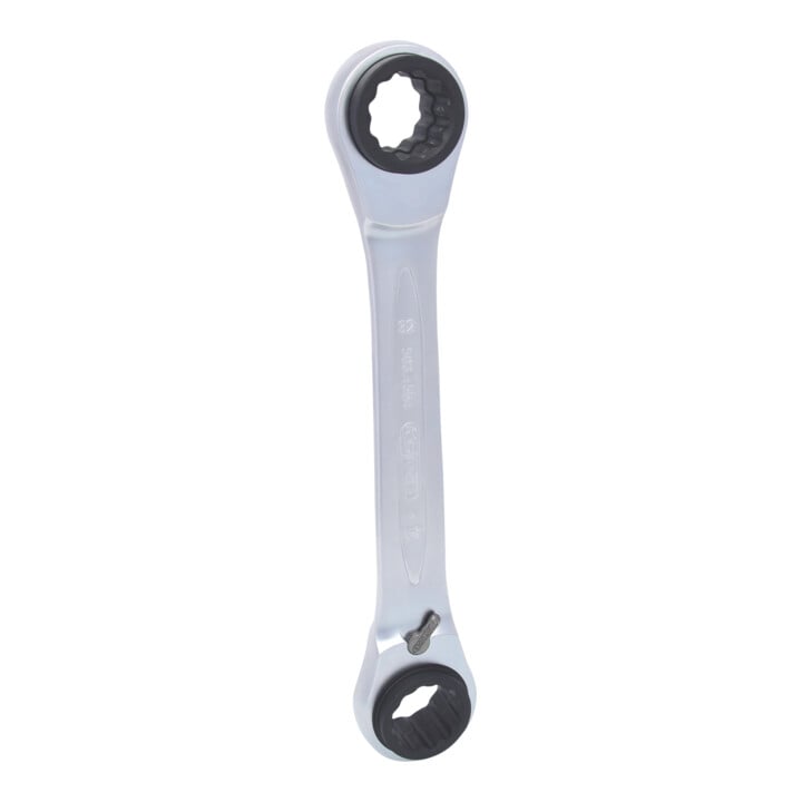 KS Tools 4 in 1 GEARplus umschaltbar Doppel-Ratschenringschlüssel, 30x32x34x36mm