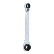 KS Tools 4 in 1 GEARplus umschaltbar Doppel-Ratschenringschlüssel, 8x10x12x13mm-3