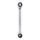 KS Tools 4 in 1 GEARplus umschaltbar Doppel-Ratschenringschlüssel, 9/16"x3/4"+11/16"x5/8"