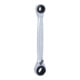 KS Tools 4 in 1 geARplus verstelbare dubbele ratelringsleutel, 10x13x17x19 mm
