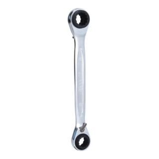 KS Tools 4 in 1 geARplus verstelbare dubbele ratelringsleutel, 12x13x14x15mm
