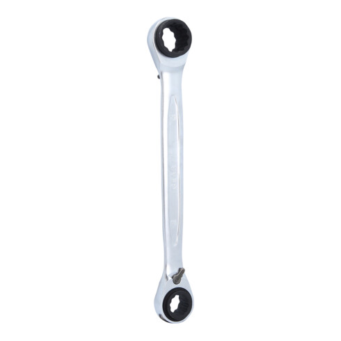 KS Tools 4 in 1 geARplus verstelbare dubbele ratelringsleutel, 14x17x18x19mm