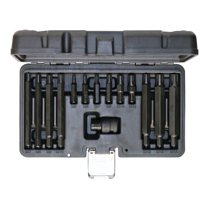 KS Tools 5/16" CLASSIC Bit-Satz, 14-teilig