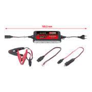 KS Tools 6V + 12V SMARTcharger Hochfrequenz-Batterieladegerät 4A-1