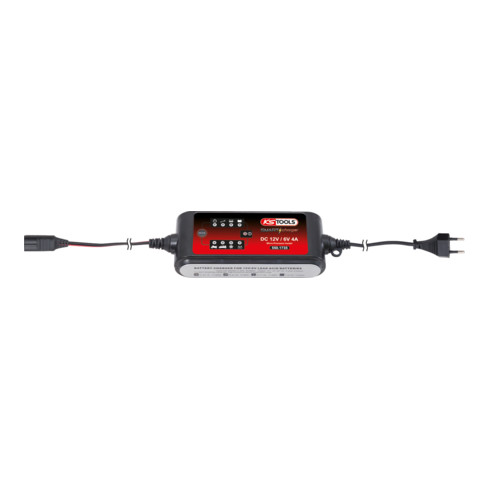 KS Tools 6V + 12V SMARTcharger hoogfrequent acculader 4A