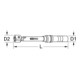 Clé dynamométrique à douille industrielle KS Tools 9x12mm-5
