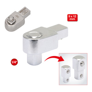 KS Tools 9x12mm Einsteck-Vierkant