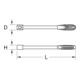 KS Tools 9x12mm ERGOTORQUEplus Universal-Einsteck-Schlüssel