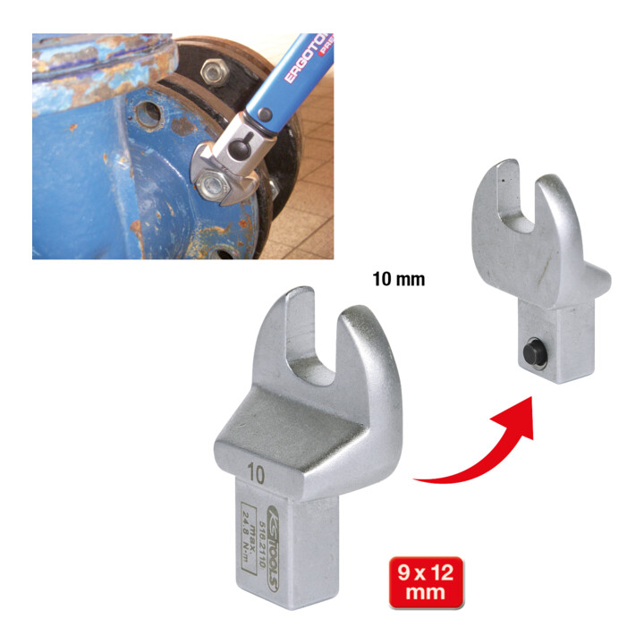 KS Tools 9x12mm steeksleutel, 10mm