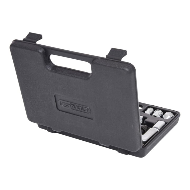 KS Tools A/C fels- en dopset 1/8"-3/4", 10-delig.