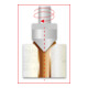 KS Tools A/C fels- en dopset 1/8"-3/4", 10-delig.