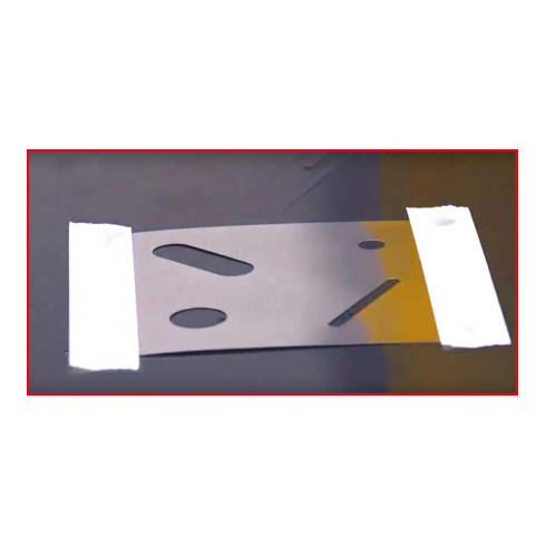 KS Tools Abdeckschablonen-Satz, 3-teilig