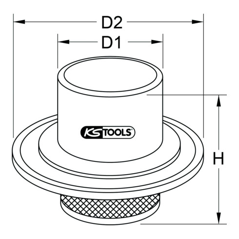 KS Tools ABS sensor ring montagehulp voor Volvo