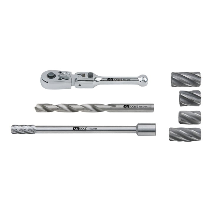 KS Tools ABS-Sensoren-Reibahlen-Satz, 7-teilig