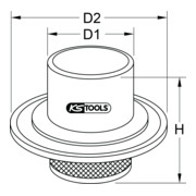 KS Tools ABS-Sensorring Montagehilfe für Volvo-5