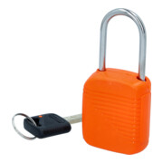 KS Tools Absperr-Vorhängeschloss, orange, Metall, 38 mm-3