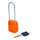 KS Tools Absperr-Vorhängeschloss, orange, Metall, 76 mm-1
