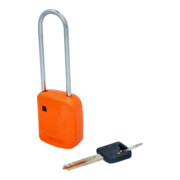 KS Tools Absperr-Vorhängeschloss, orange, Metall, 76 mm