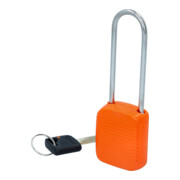 KS Tools Absperr-Vorhängeschloss, orange, Metall, 76 mm-3