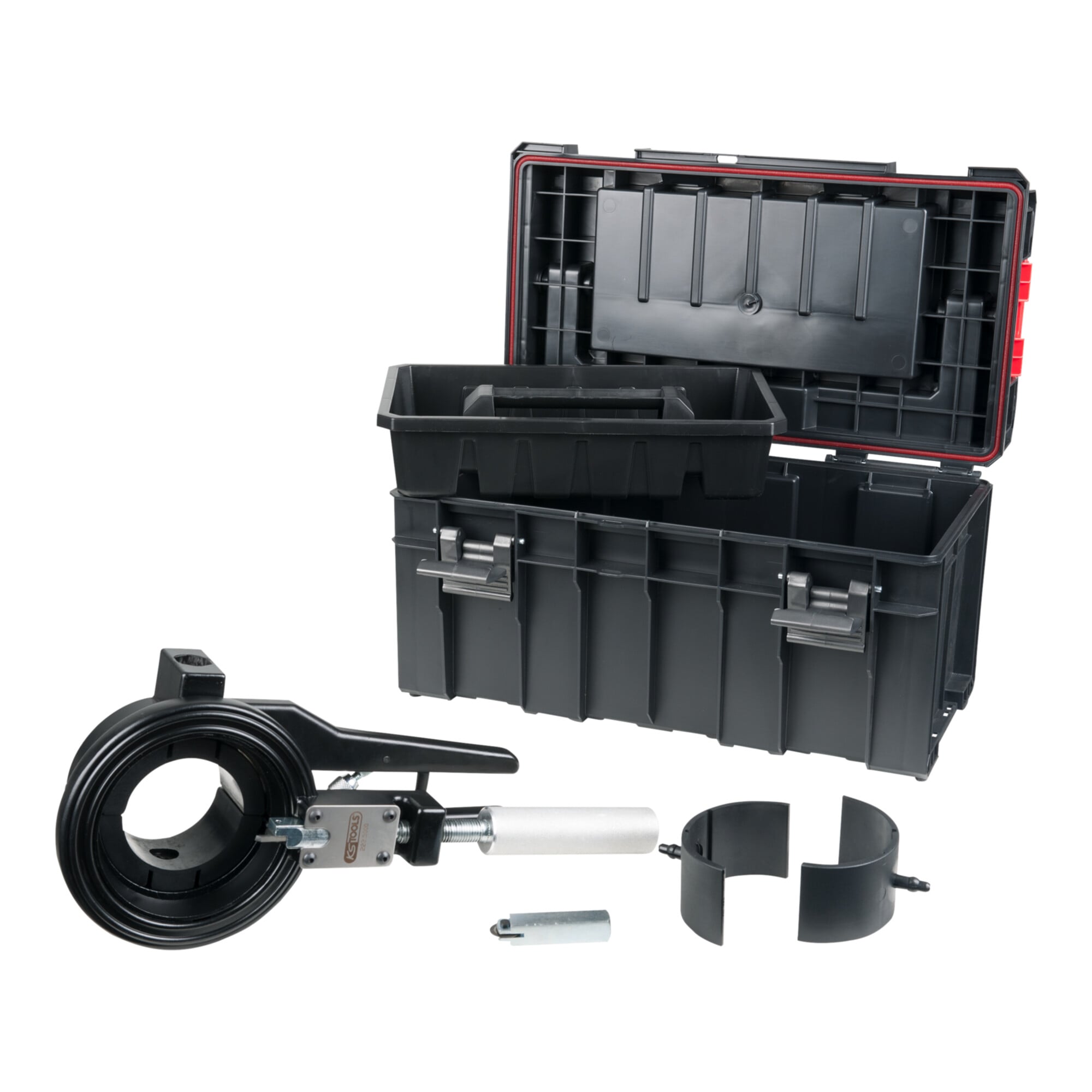 KS Tools Abstech- und Anfasgerät-Satz, 6-teilig, 50-75mm