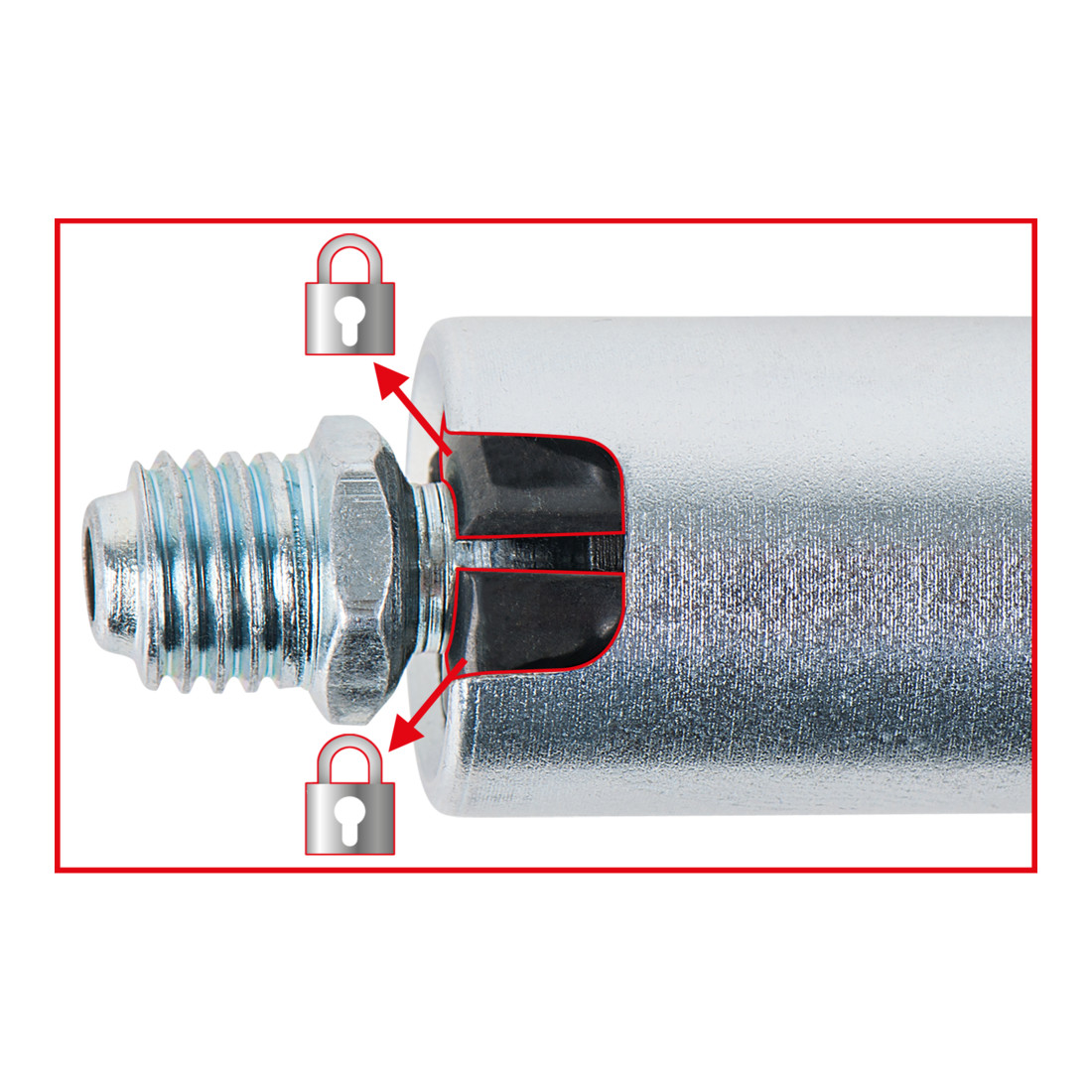 KS Tools Accoppiamento rapido Quick-Lock 1/8" per ingrassatori
