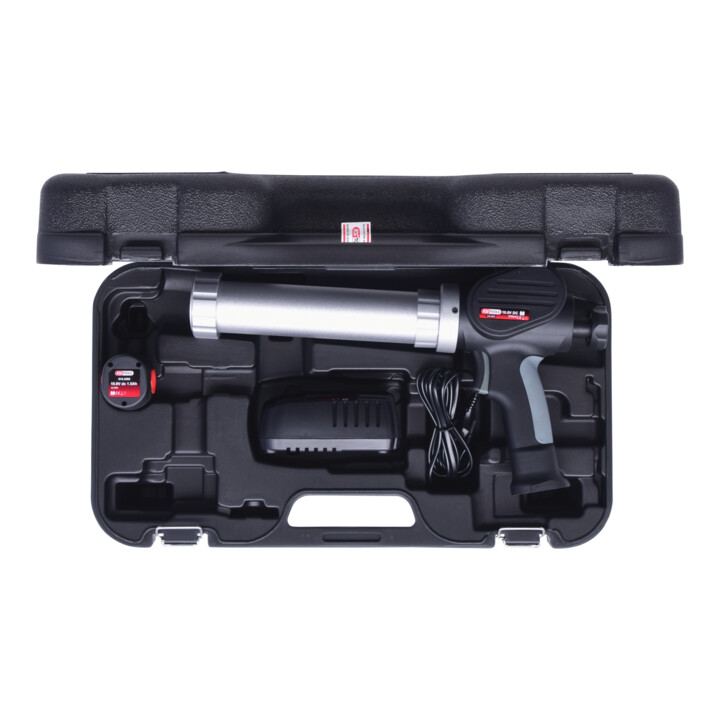 KS Tools accu patroon pistool 310 ml met 1 batterij en 1 lader
