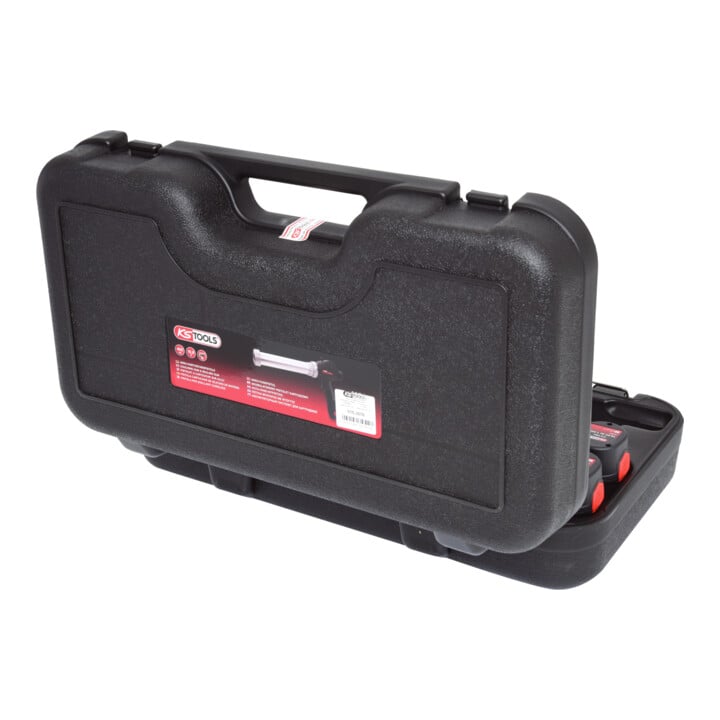 KS Tools accu patroon pistool 400 ml met 2 accu´s en 1 lader