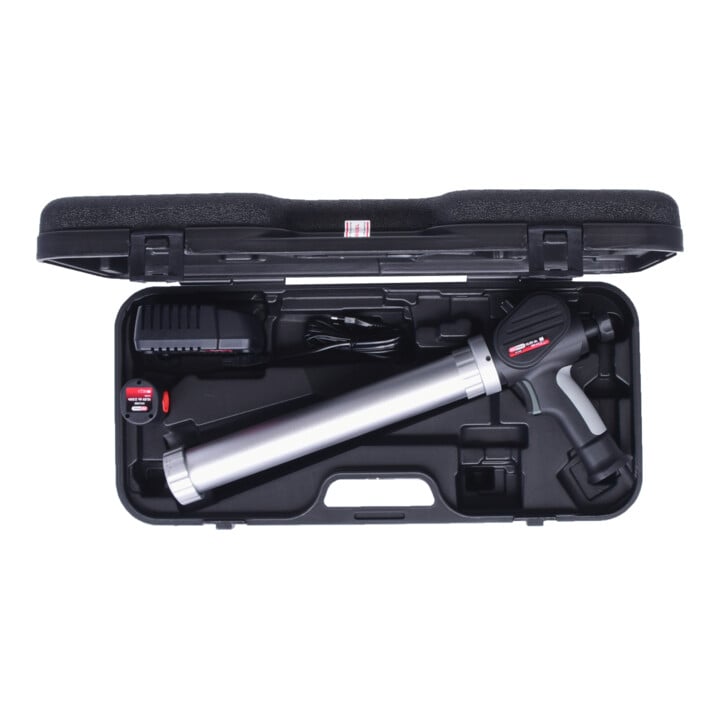 KS Tools accu patroon pistool 600 ml met 1 batterij en 1 lader