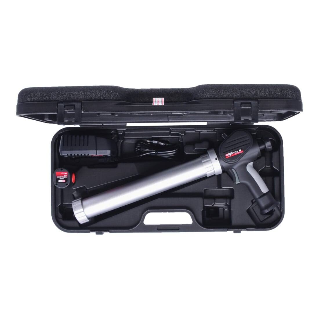 KS Tools accu patroon pistool 600 ml met 1 batterij en 1 lader
