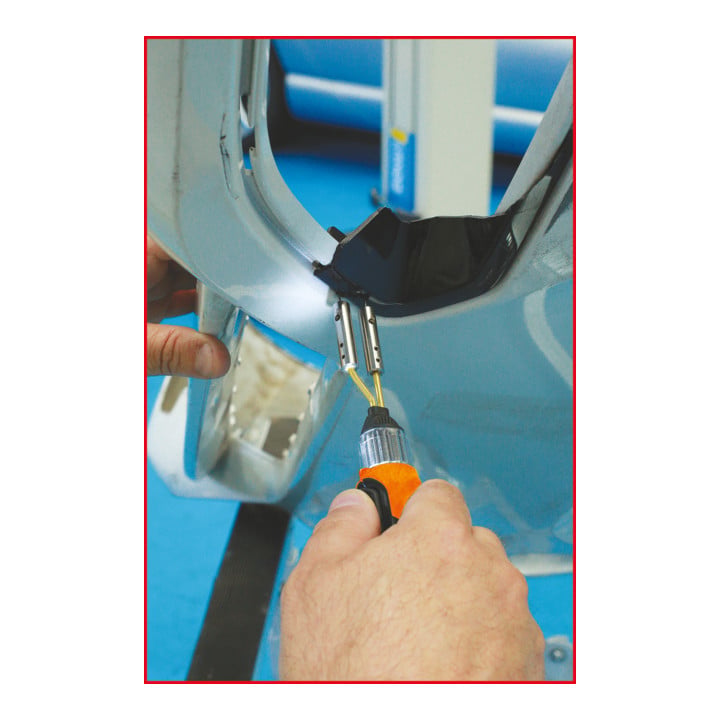 KS Tools accu plastic reparatieset, 134 st.