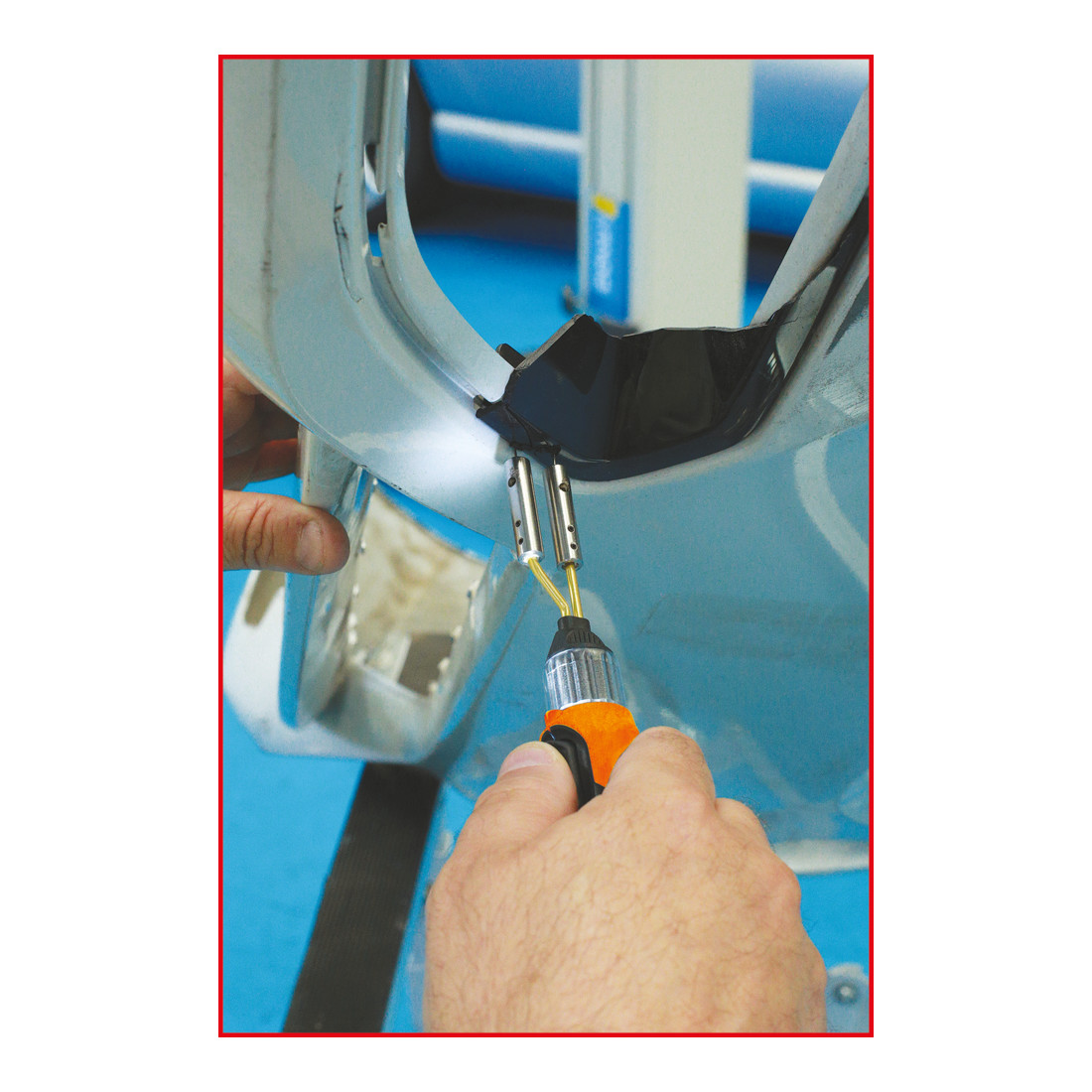 KS Tools accu plastic reparatieset, 134 st.