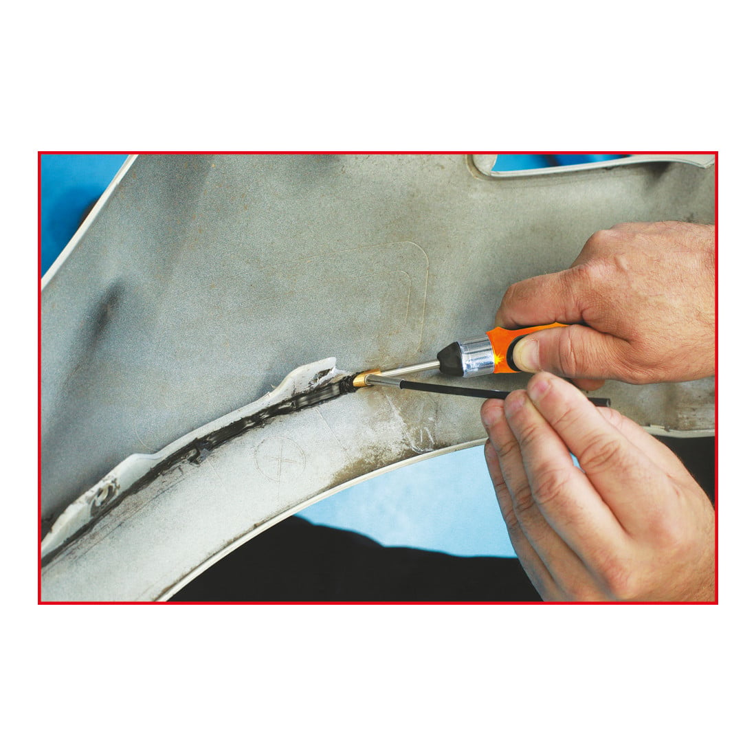 KS Tools accu plastic reparatieset, 134 st.
