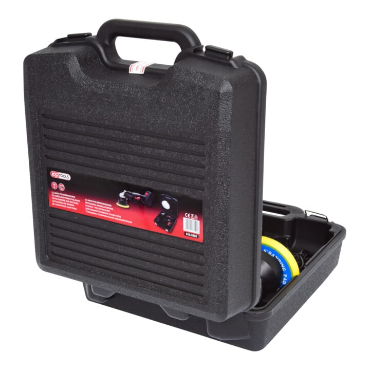 KS Tools accu polijstmachine, 2.300 tpm 18V, met 1 accu en 1 lader