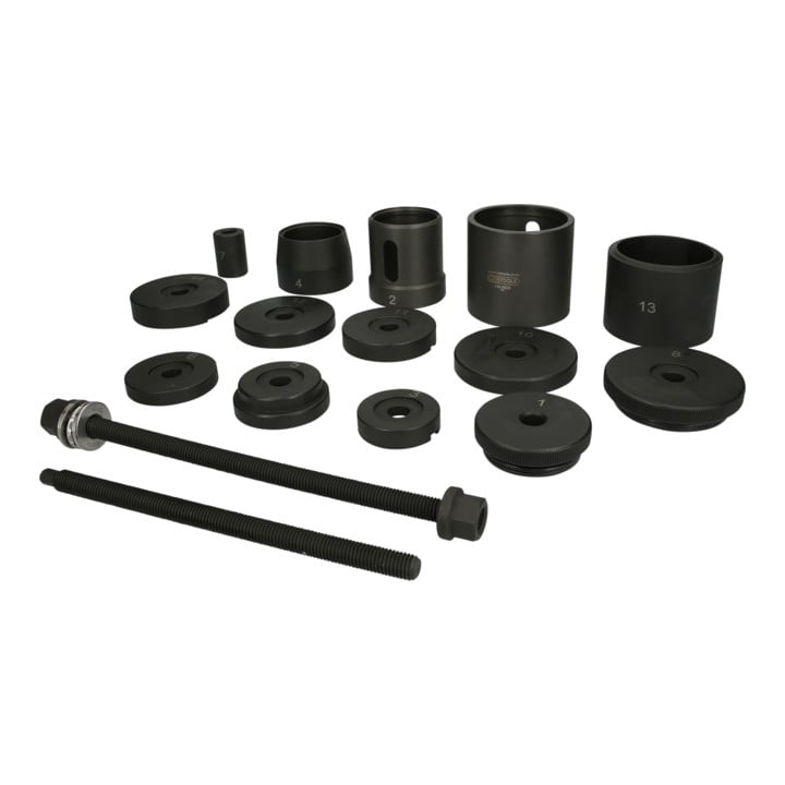 KS Tools Achskörperlagerwerkzeug-Satz für BMW Hinterachse, 19-tlg