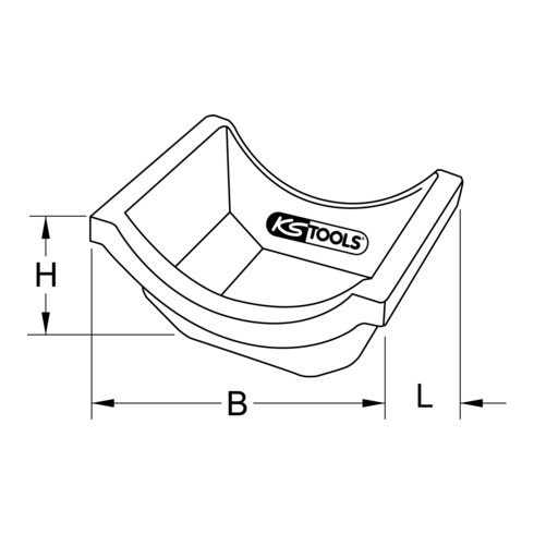KS Tools Achsölwanne für LKW, Satz 2-tlg