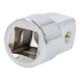KS Tools Adaptateur de grossissement CHROMEplus 3/4", 3/4"Fx1"M