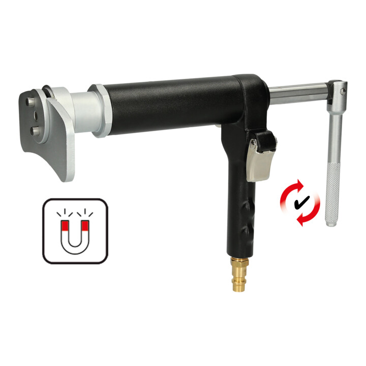 KS Tools Adaptateur de repousse-piston pneumatique pour espaces restreints, 260 mm