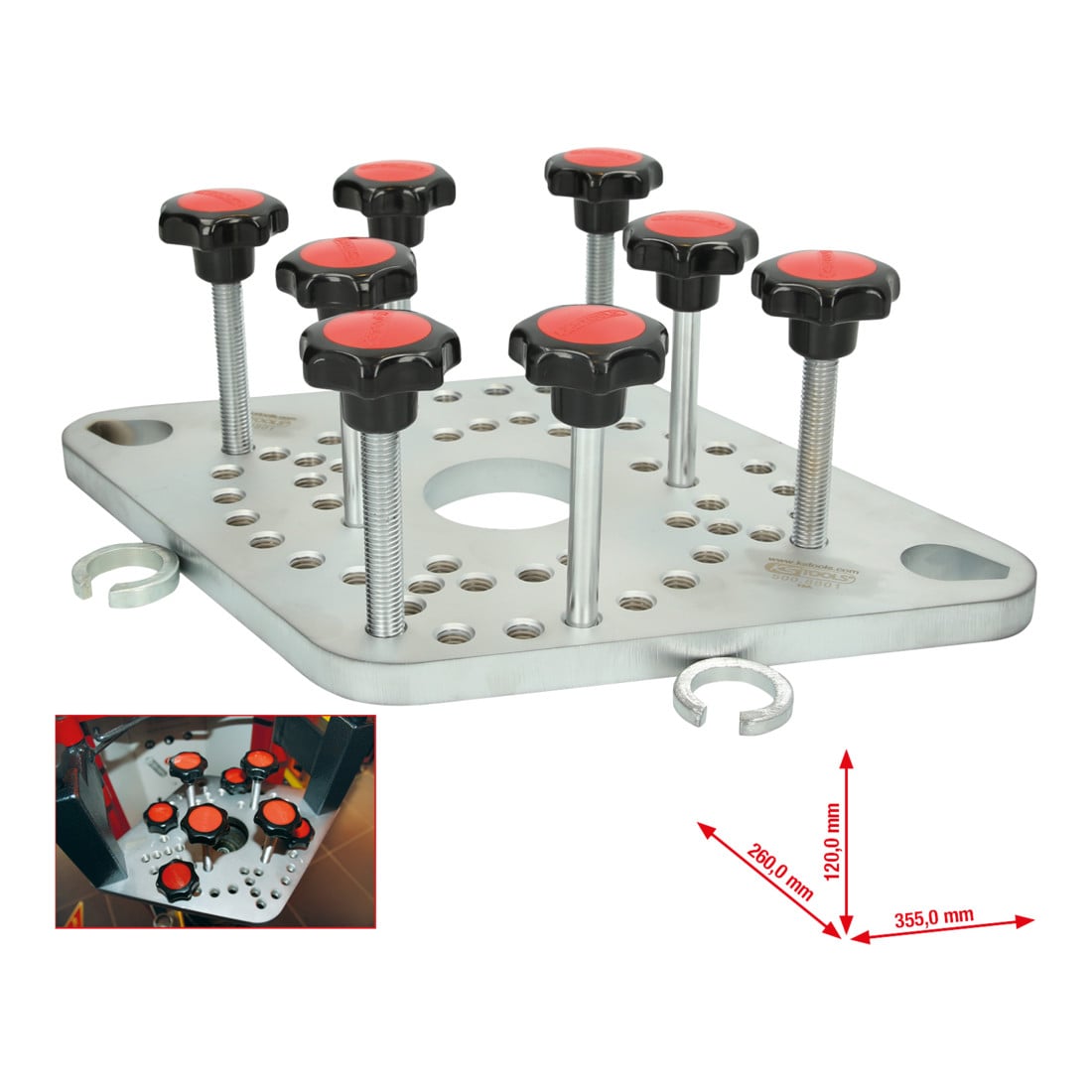 KS Tools Adaptateur pour coupelles supérieures