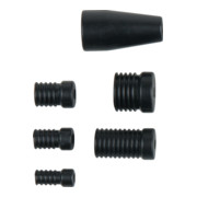 KS Tools adapter delig, 6 stuks, Ø 8-10-12-14-18mm en conus adapter